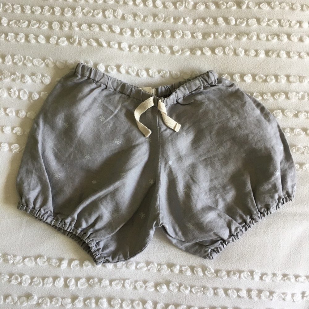 Mabo Linen Bubble Shorts